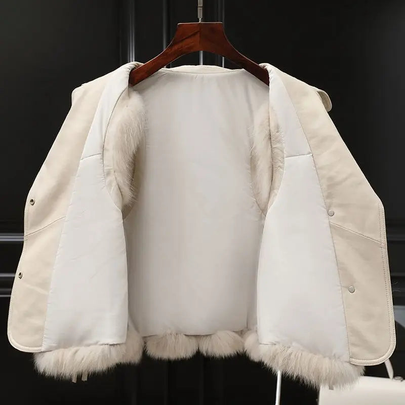 Dilara Damska Kamizelka ze Sztucznego Futra – Elegancki Design z Dopasowanym Krojem & Miękką Podszewką