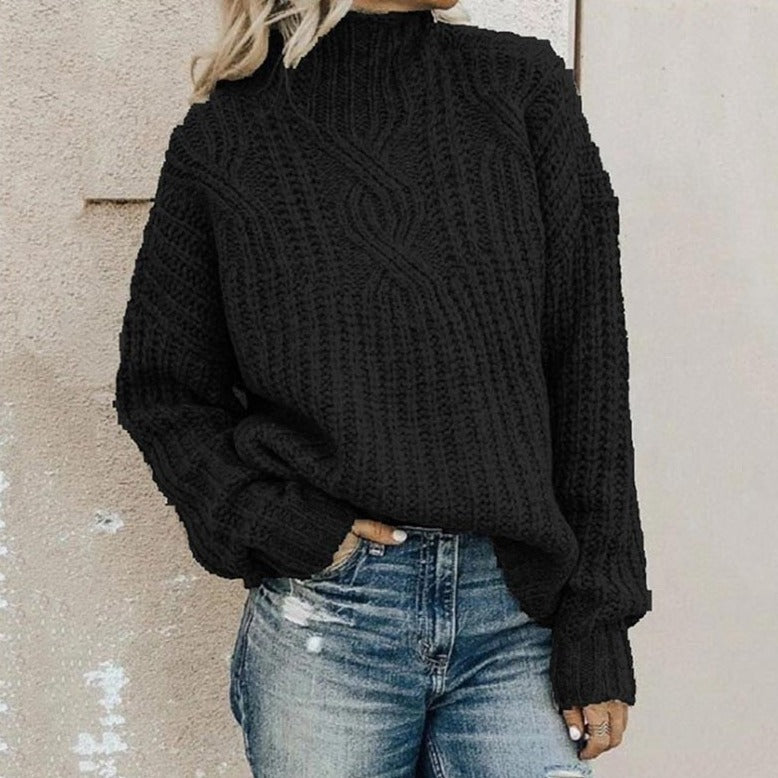 Clara Damski Pulower – Elegancki i Wygodny Pulower Swetrowy do Pracy i Czasu Wolnego