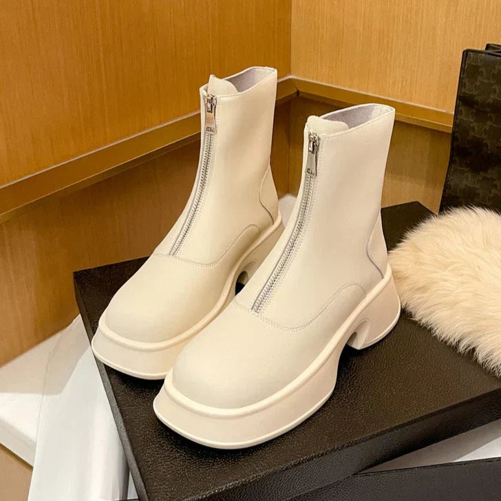 Alina - luksusowe buty zimowe ze sztucznego futra zapewniające najwyższy styl i wygodę