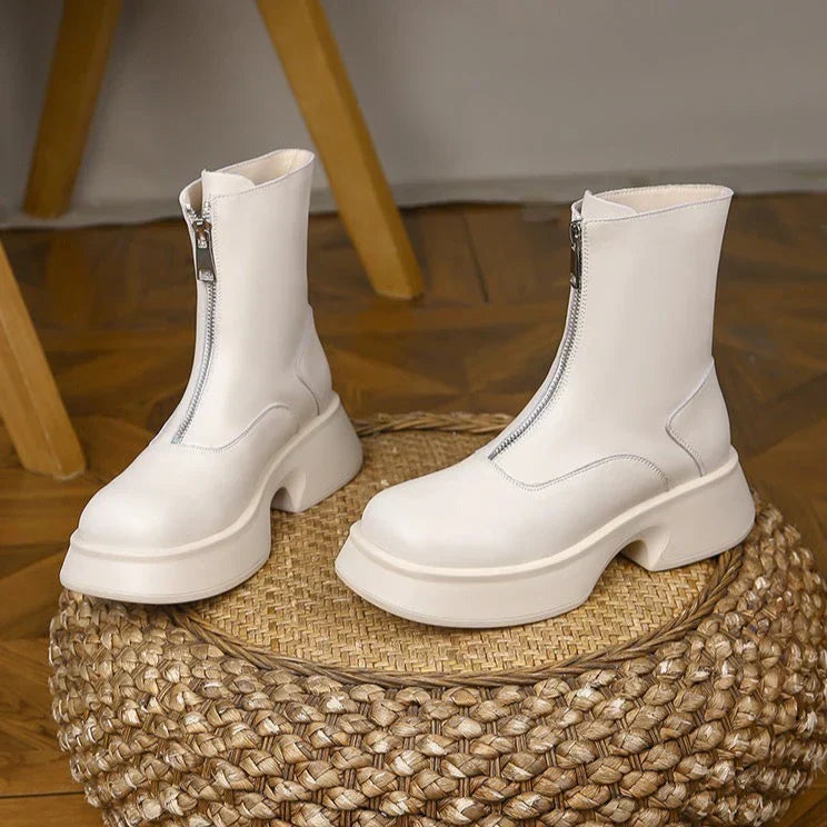 Alina - luksusowe buty zimowe ze sztucznego futra zapewniające najwyższy styl i wygodę