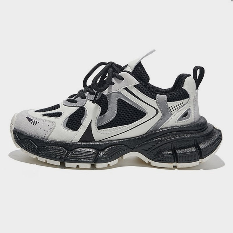 Damskie Sneakersy w Stylu Chunky