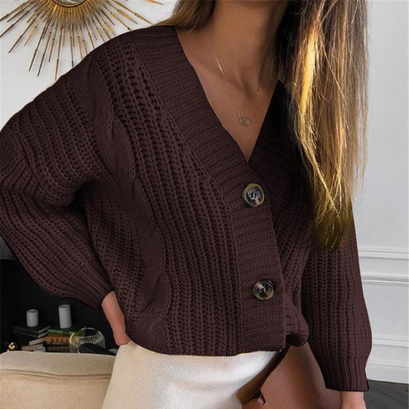 Krótki Zapinany Sweter