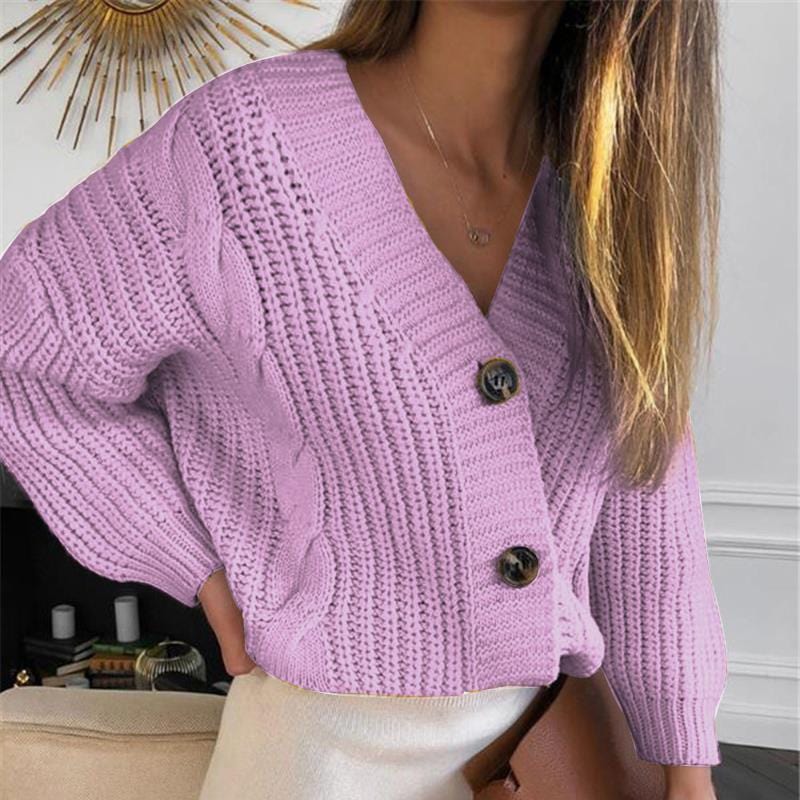 Krótki Zapinany Sweter