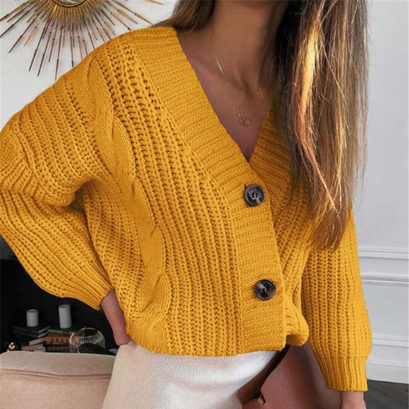 Krótki Zapinany Sweter